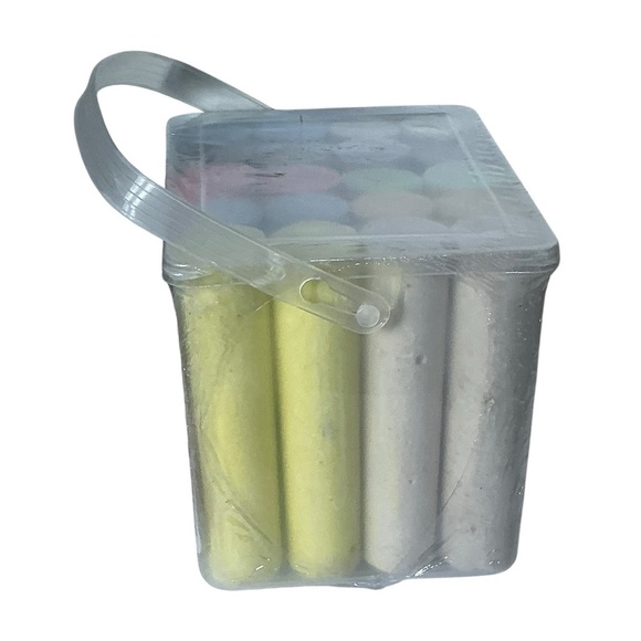 Transformers Jumbo Sidewalk Chalk Tub 20 Sticks by Hasbro - Picture 5 of 13